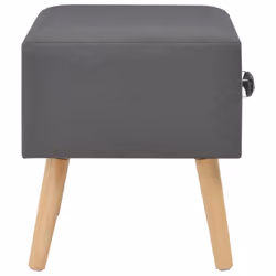 VidaXL 276379 Table de nuit et table de chevet Gris - Vue supplémentaire 6