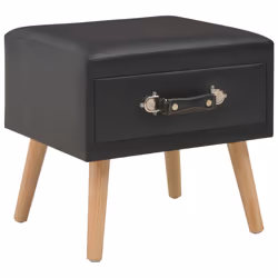 VidaXL 276381 Table de nuit et table de chevet Noir