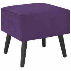 VidaXL 276385 Table de nuit et table de chevet Violet - Vue supplémentaire 4