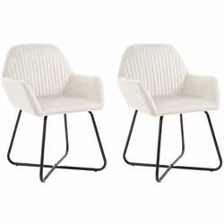 Ajoutez une touche moderne à votre salle à manger ou à votre salon avec nos chaises à manger, confortables et stables ! Fabri ...