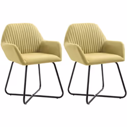Ajoutez une touche moderne à votre salle à manger ou à votre salon avec nos chaises confortables et stables ! Fabriqué en tis ...
