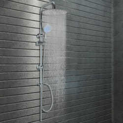 Vidaxl - Ensemble de douche à deux têtes avec douchette Acier inoxydable