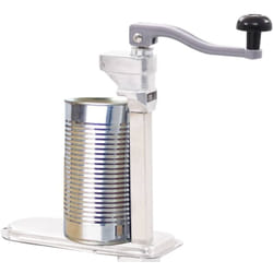 vidaXL Ouvre-boîte de conserve Argenté 70 cm Aluminium et inox