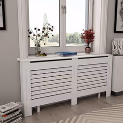 Ce cache-radiateur sera un supplément élégant et pratique à votre salon. Il est conçu pour donner à votre radiateur une fonct ...