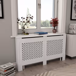 Ce cache-radiateur sera un supplément élégant et pratique à votre salon. Il est conçu pour donner à votre radiateur une fonct ...