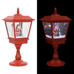 vidaXL Lampe de piédestal de Noël avec Père Noël 64 cm LED - TU