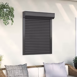 vidaXL Volet roulant aluminium 80x100 cm anthracite - TU