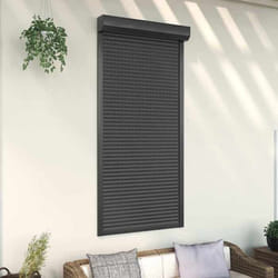 vidaXL Volet roulant aluminium 100x210 cm anthracite - TU