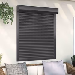 vidaXL Volet roulant aluminium 110x130 cm anthracite - TU