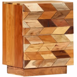 Apportez le luxe d'un design inspiré du milieu du siècle dans votre intérieur avec notre élégante table de chevet en bois mas ...