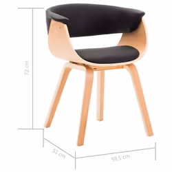 VidaXL 283131 chaise restaurant - Vue supplémentaire 6