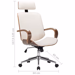 VidaXL 283136 chaise et fauteuil de bureau - Vue supplémentaire 7