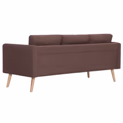 VidaXL 276852 canapé 3 siège(s) Marron - Vue supplémentaire 5