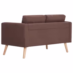 VidaXL 276852 canapé 3 siège(s) Marron - Vue supplémentaire 8