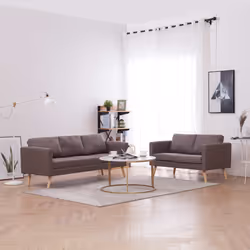 VidaXL 276858 canapé 3 siège(s) Taupe