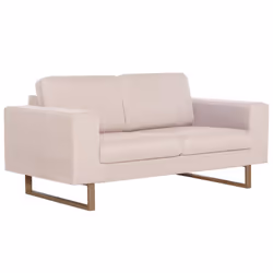 VidaXL 276859 canapé 3 siège(s) Crème - Vue supplémentaire 6