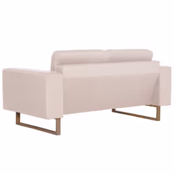 VidaXL 276859 canapé 3 siège(s) Crème - Vue supplémentaire 8