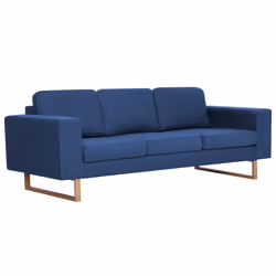 VidaXL 276861 canapé 3 siège(s) Bleu