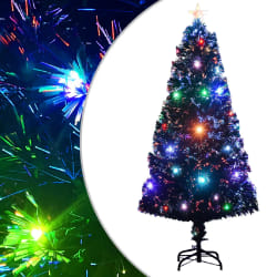 vidaXL Arbre pré-éclairé avec support 120 cm