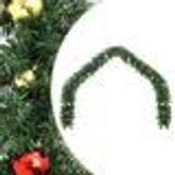 vidaXL Guirlande de Noël décorée avec boules 10 m - TU