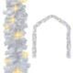 vidaXL Guirlande de Noël avec lumières LED 20 m Blanc - TU