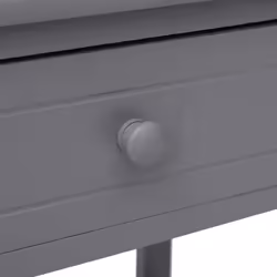 VidaXL 284050 Table de nuit et table de chevet Gris - Vue supplémentaire 5