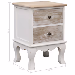 VidaXL 284065 Table de nuit et table de chevet - Vue supplémentaire 8