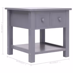 VidaXL 284069 Table à café, latérale et de salon - Vue supplémentaire 8