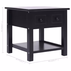 VidaXL 284071 Table à café, latérale et de salon - Vue supplémentaire 8