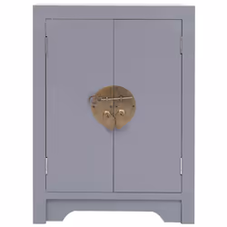 VidaXL 284072 Table de nuit et table de chevet Gris
