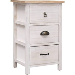 Vidaxl - Armoire latérale 35x25x57 cm Bois de Paulownia