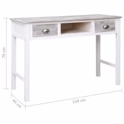 VidaXL 284153 bureau - Vue supplémentaire 8