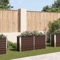 Ce lit surélevé de jardin en métal sera un excellent choix pour les amateurs de jardinage afin de décorer leurs jardins, balc ...