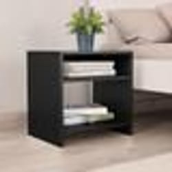 VidaXL 800011 Table de nuit et table de chevet Noir