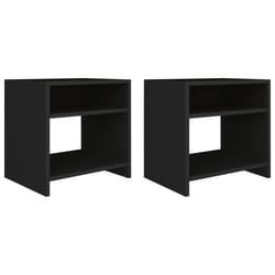 VidaXL 800012 Table de nuit et table de chevet Noir