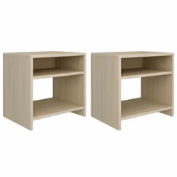 VidaXL 800016, Chêne, Bois, 400 mm, 300 mm, 400 mm, 2 pièce(s)