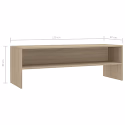 VidaXL 800039 Support TV et centre de divertissement - Vue supplémentaire 6