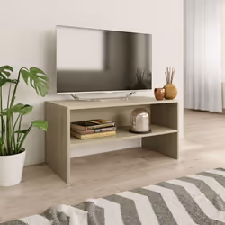 Avec un design à la fois tendance et pratique, ce meuble TV robuste deviendra certainement un point central de votre pièce. C ...