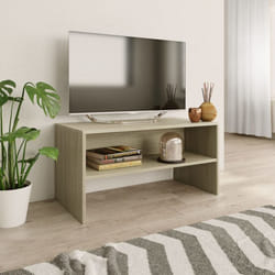 Vidaxl - Meuble tv Chêne sonoma 80x40x40 cm Bois d'ingénierie