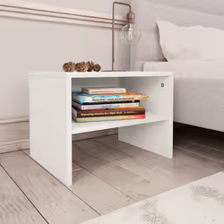 VidaXL 800063, Blanc, Bois, 400 mm, 300 mm, 300 mm, 1 pièce(s)