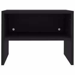 VidaXL 800066 Table de nuit et table de chevet Noir - Vue supplémentaire 4