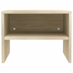 VidaXL 800070 Table de nuit et table de chevet Chêne - Vue supplémentaire 5
