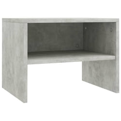 VidaXL 800071 Table de nuit et table de chevet Couleur du béton