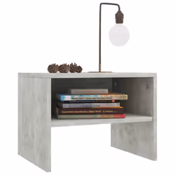 VidaXL 800072 Table de nuit et table de chevet Couleur du béton