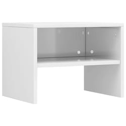 VidaXL 800075 Table de nuit et table de chevet Blanc
