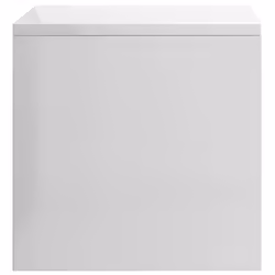 VidaXL 800075 Table de nuit et table de chevet Blanc - Vue supplémentaire 5