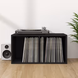 Gardez tous vos précieux disques vinyle en sécurité dans cette boîte de rangement élégante et intemporelle. Élégante et prati ...