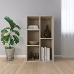 Avec un design élégant et beau, cette bibliothèque ajoutera une touche décorative et pratique à votre décoration. Le meuble e ...