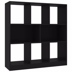 VidaXL 800172, Noir, 8 étagères, Bois, Bois, 975 mm, 295 mm