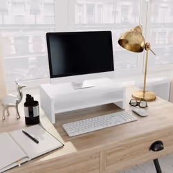 Ce support de moniteur pratique, au design minimaliste, ajoutera une touche moderne à votre espace de vie et vous fournira un ...